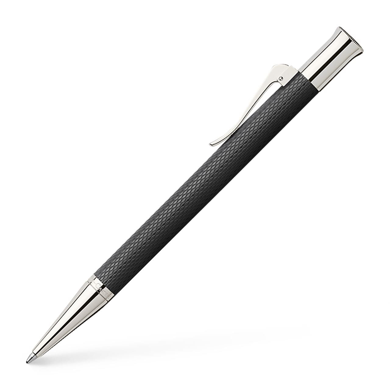 Graf-von-Faber-Castell - ギロシェ　ブラック　ボールペン
