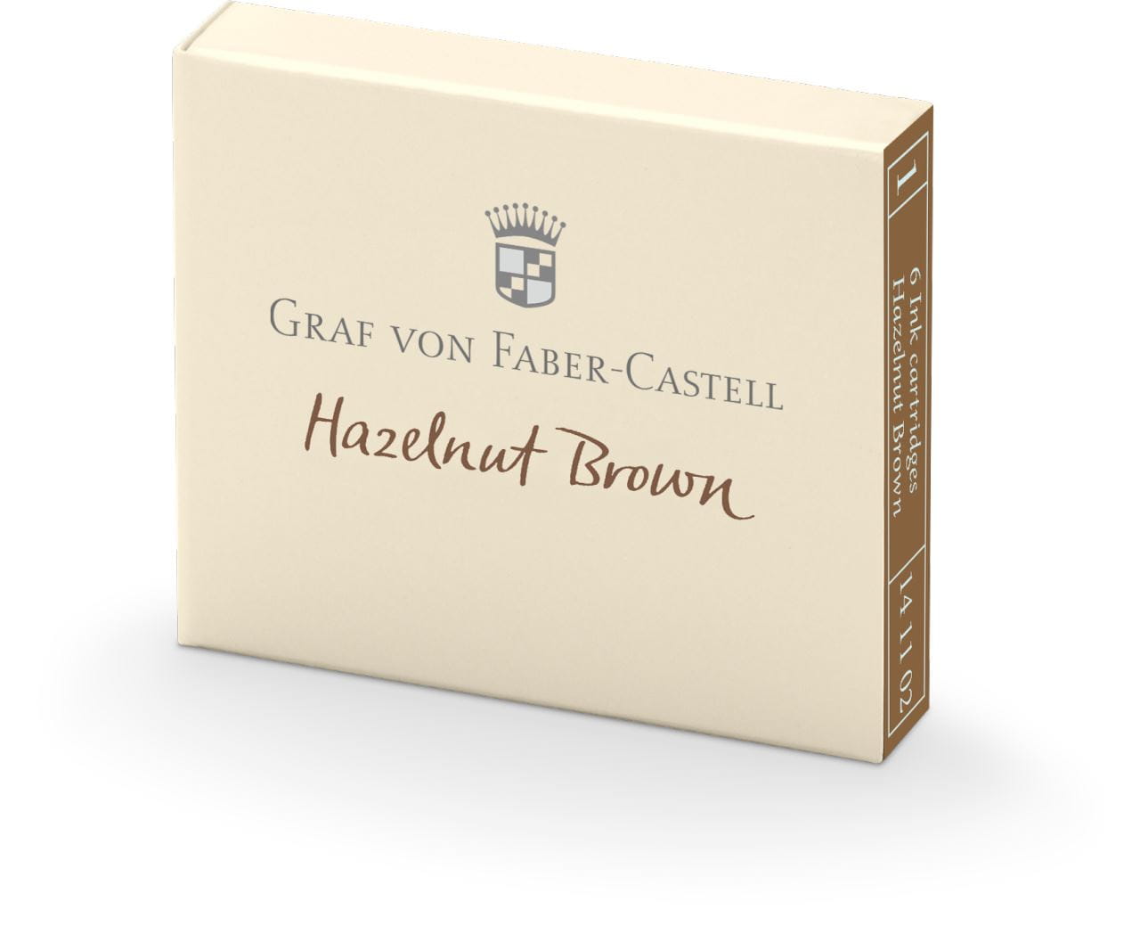 Graf-von-Faber-Castell - カートリッジインク （ヘーゼルナッツブラウン）