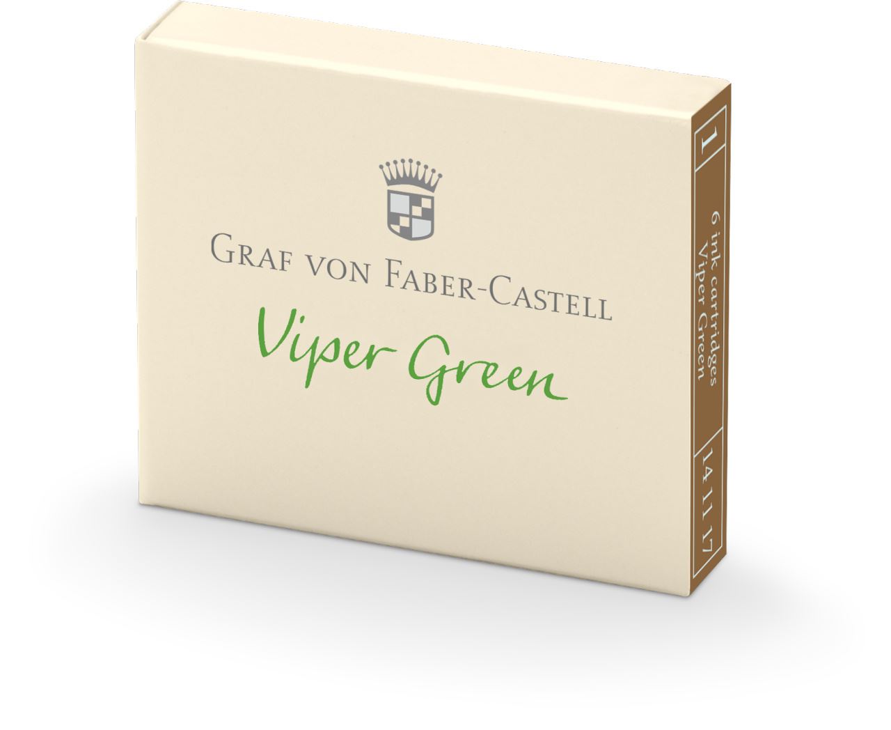 Graf-von-Faber-Castell - カートリッジインク　ヴァイパーグリーン