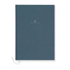 Graf-von-Faber-Castell - リネン綴じノート　A4 　ナイトブルー