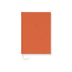Graf-von-Faber-Castell - リネン綴じノートブック　Ａ５サイズ　オレンジ
