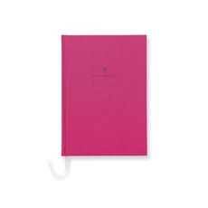 Graf-von-Faber-Castell - リネン綴じノートブック　Ａ５サイズ　エレクトリックピンク