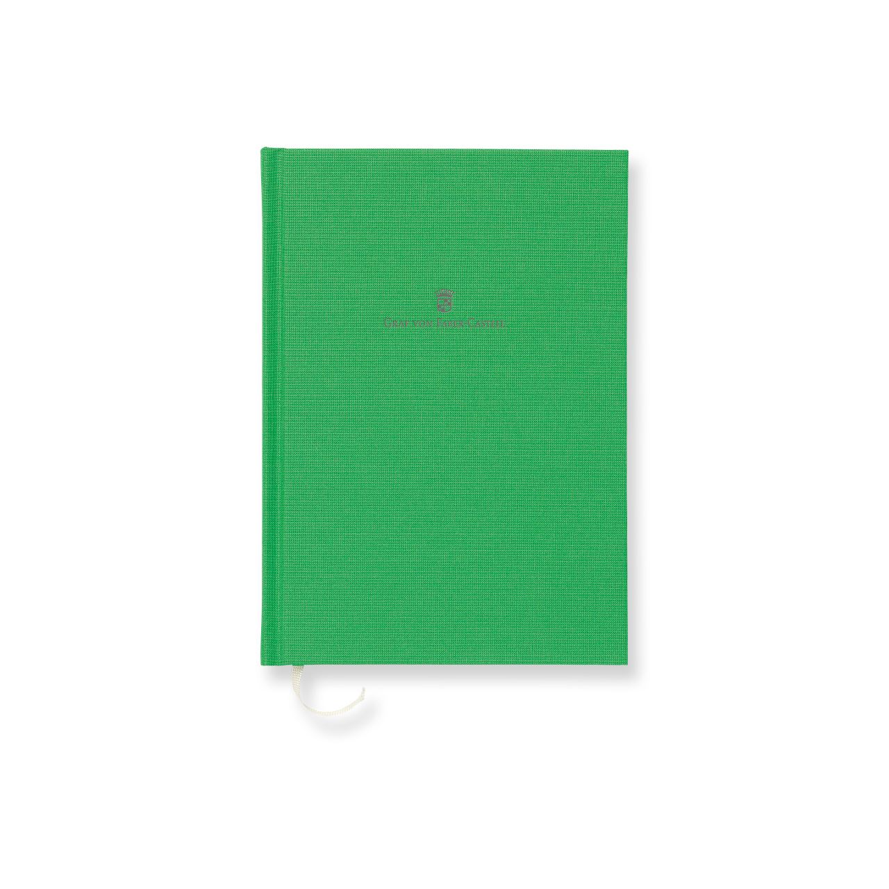Graf-von-Faber-Castell - リネン綴じノートブック　Ａ５サイズ　ヴァイパーグリーン